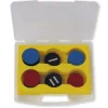 Demo-Wendeplättchen magnetisch, 125-tlg. im Koffer
