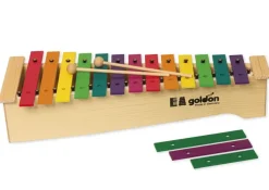 Diatonisches Glockenspiel, Alt c2-a3 + fis2, bb2, fis3, mit 2 Schlägel