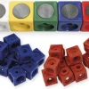 DICK-System Set Demo-Steckwürfel magnetisch, 3,4 cm, 20 Stück im Polybeutel