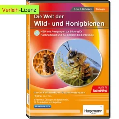 Didaktische DVD "Die Welt der Wild- und Honigbienen", tabletfähig