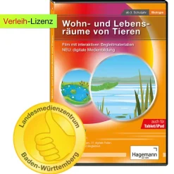 Didaktische DVD "Wohn- und Lebensräume von Tieren", tabletfähig