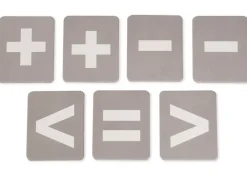 Dienes Grundsortiment Montessori, mit Zahlen-Karten, 170-tlg., Kunststoff