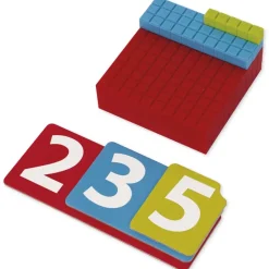 Dienes Grundsortiment Montessori, mit Zahlen-Karten, 170-tlg., Kunststoff