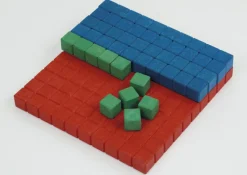 Dienes Grundsortiment Montessori, 121-tlg., RE-Wood "Montessori Premium"