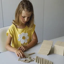 Dienes Grundsortiment, 121-tlg., Zahlenraum 1.000, naturfarben