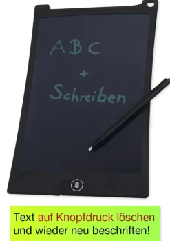 Digitale Schiefertafel SD "A4-XS", schwarzes Display