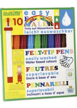 easy Fasermaler 4 mm, 10 Farben