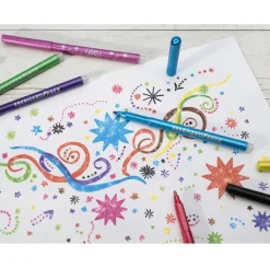 Eberhard Faber Glitter Filzstifte, 8 Stück