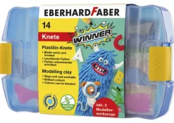 Eberhard Faber Winner Plastilin-Knete, Set in der Box