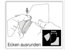 Eckabrunder Plus für Laminierfolien + Papier