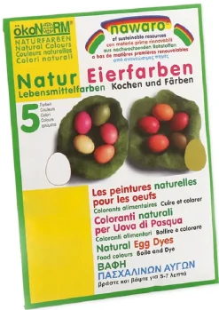 Eier-Färbefarben nawaro, 5-tlg.