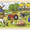 Einlegepuzzle "Bauernhof", 24-tlg.