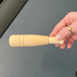 Entenpfeife aus Holz, 125 mm lang