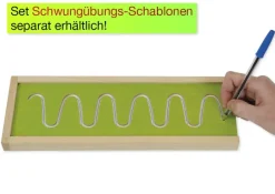 Ersatz-Blätter für Schwungübungs-Schablonen, 100 Stück