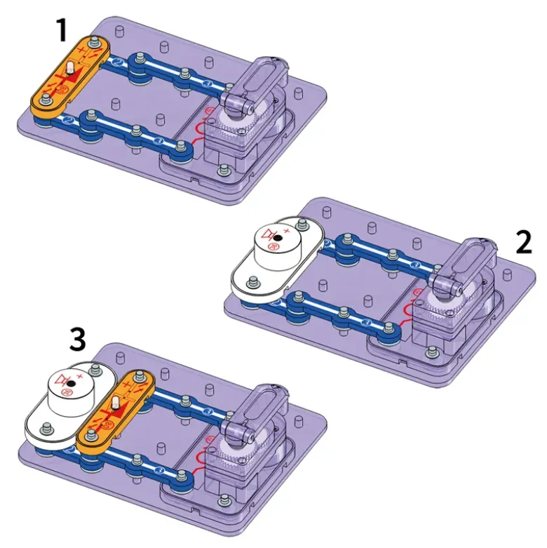 Experimentier-Set "Handgenerator", 8-tlg.