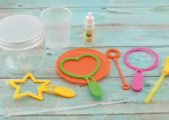 Experimentier-Set "Stabile Seifenblasen", 10-tlg.