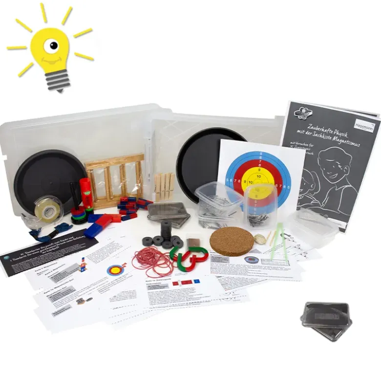 Experimentier-Set "Zauberhafte Physik - Magnetismus", 182-tlg.