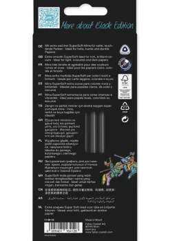 Faber-Castell Black Edition Buntstifte, 12 Stück