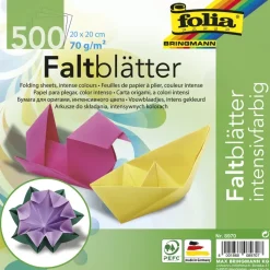 Faltblätter 20x20 cm, 500 Blatt