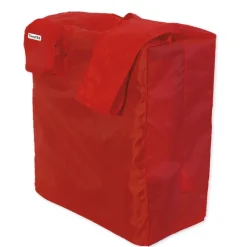 Falt-Tragetasche aus Nylon, rot