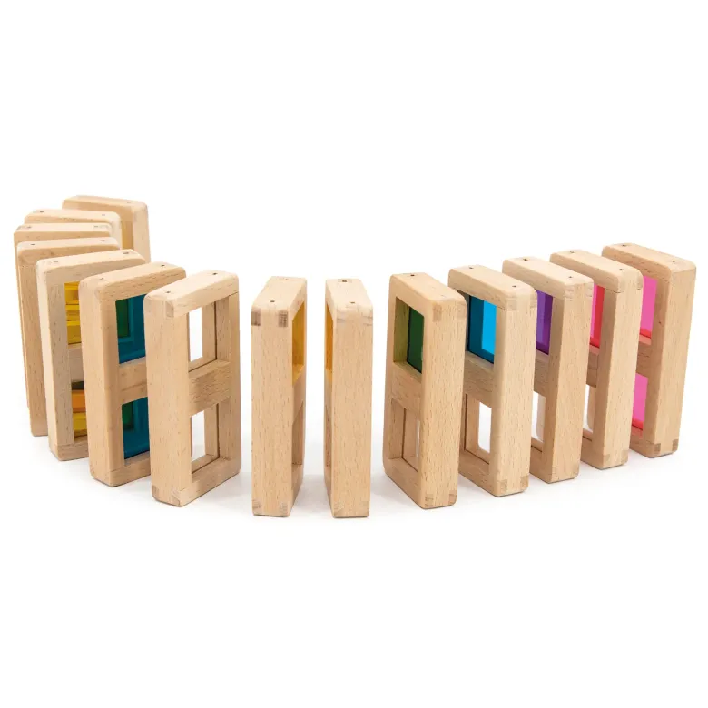 Farb-Domino "Regenbogen", 29-tlg.