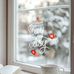 Fenstersticker "Winterwunder", 60 Stück