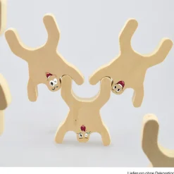 Figuren-Stapelspiel aus Holz, 36-tlg. im Beutel