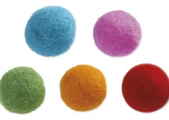 Filz-Kugeln 2 cm ø, 64 Stück