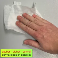 Flächen-Desinfektions-Tücher auf Rolle, 800 Blatt, Nachfüllpack
