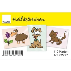 Fleißkärtchen, 110 Karten im Etui