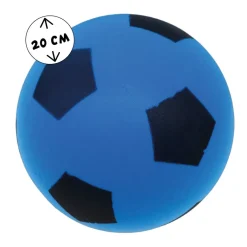 Flüster-Ball, blau-schwarz, 20 cm ø