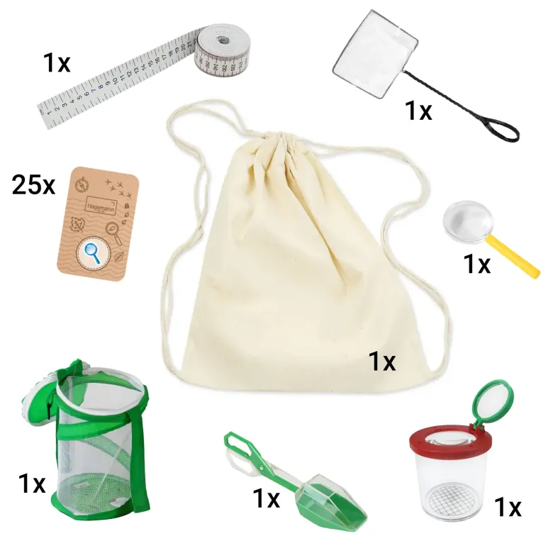 Forscher-Tasche "Natur", 7-tlg.