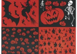Fotokarton "Halloween" 50x70 cm, 10 Bogen