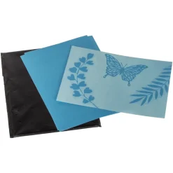 Foto-Solarpapier A6, mit Fixierscheibe, 20 Blatt