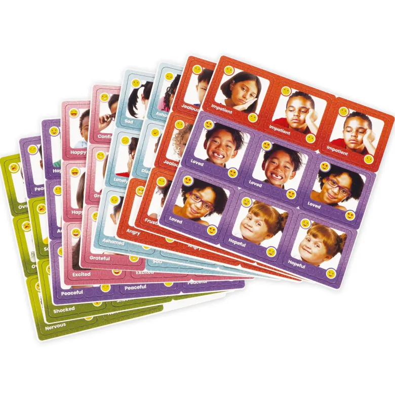 Gedächtnis-Spiel "Emotionen", 80-tlg.