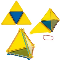 Geometrie-Bausatz effekt-system "Schnupper-Set", 26 Einzelflächen