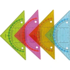 Geometrie-Dreieck zum Abheften, 16 cm