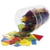 Geometrie-Flächensatz aus Acrylglas, 450-tlg. in Box