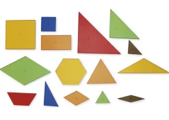 Geometrie-Flächensatz aus Acrylglas, 450-tlg. in Box