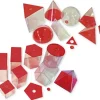 Geometrie-Körpersatz, groß, 17-tlg.