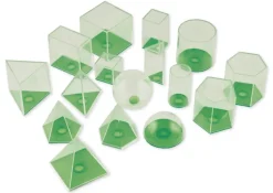 Geometrie-Körpersatz, klein, 17-tlg.