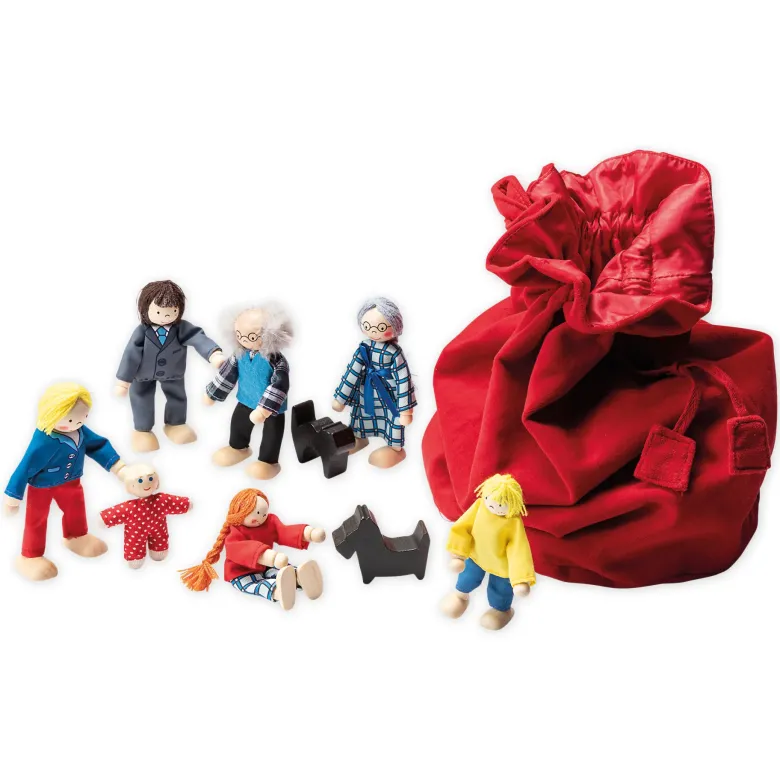 Geschichtensäckchen "Familie", 7-tlg.