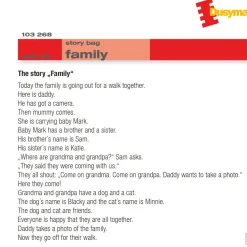 Geschichtensäckchen "Familie", 7-tlg.