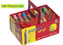 GIOTTO be-bé Jumbo-Farbstifte, 39-tlg.