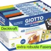 GIOTTO Decor Universal-Fasermaler, 48-tlg.