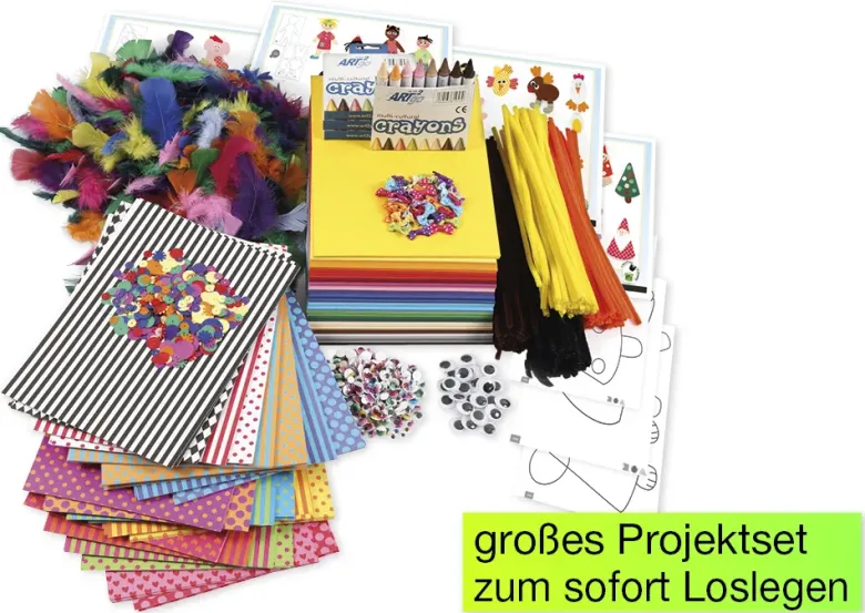 Großes Kreativ-Set "Die Kinder dieser Welt", 1.100-tlg.