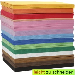 Groß-Packung Moosgummi A4, 150-tlg.