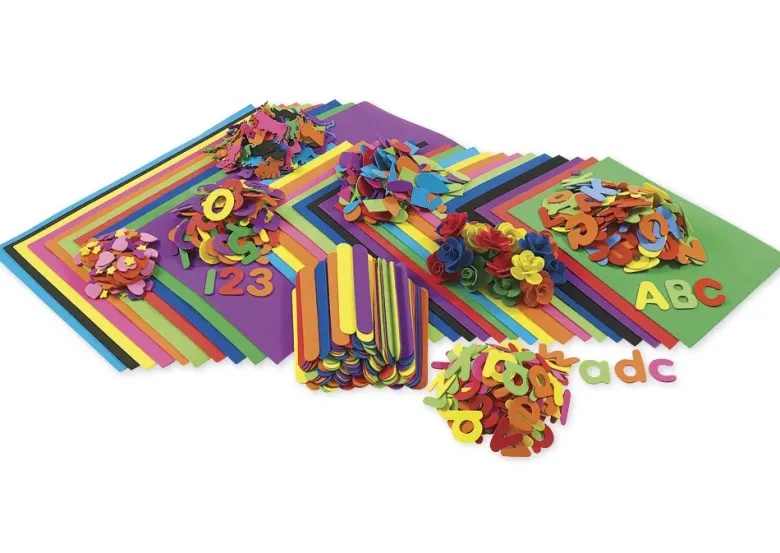 Gruppen-Bastelset Moosgummi groß, 914-tlg.