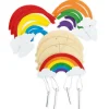 Gruppen-Bastelset "Windspiel Regenbogen", 12 Stück