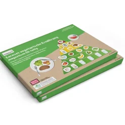 Gruppen-Lernset "Vegetarische und vegane Ernährung", magnetisch, 132-tlg.